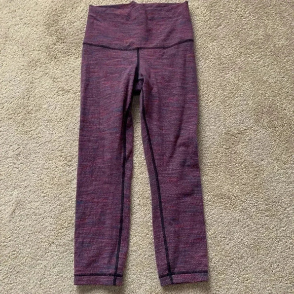 Lululemon wonder under crop 11 (roll down) - Picture 6 of 9